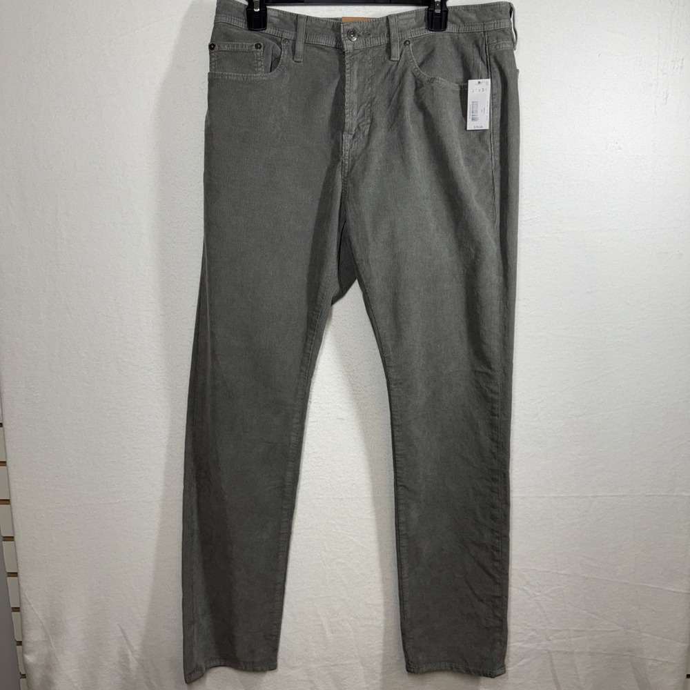 Men's Cremieux Premium Denim Corbin Cord Straight Stretch Corduroy Pants 34x34
